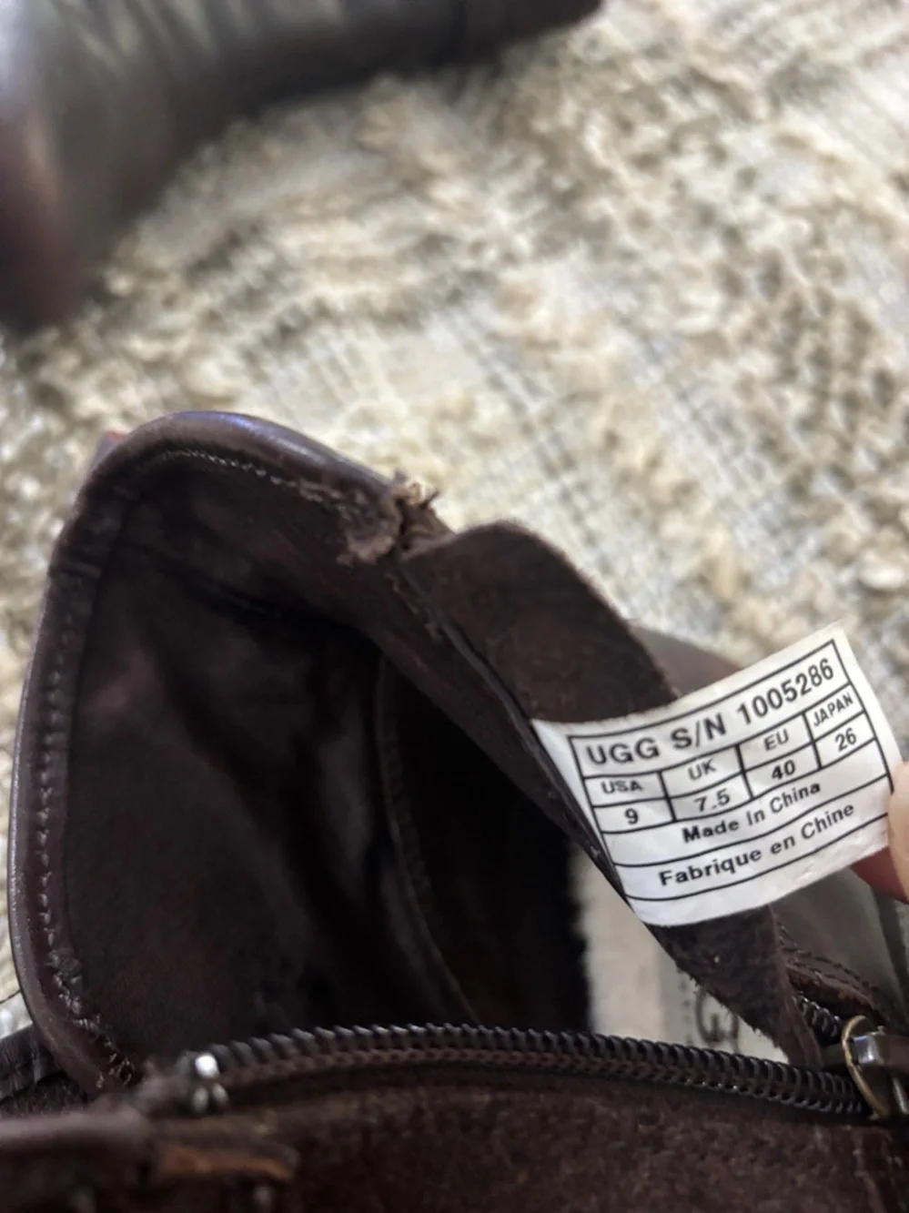 UGG emalie chocolate
